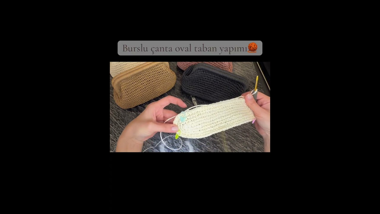 Burslu çanta yapımı