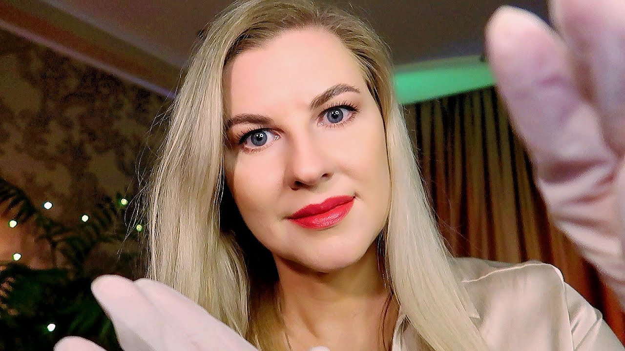 ASMR ~ Relaxing Facial Massage ❤️ Soft Spoken
