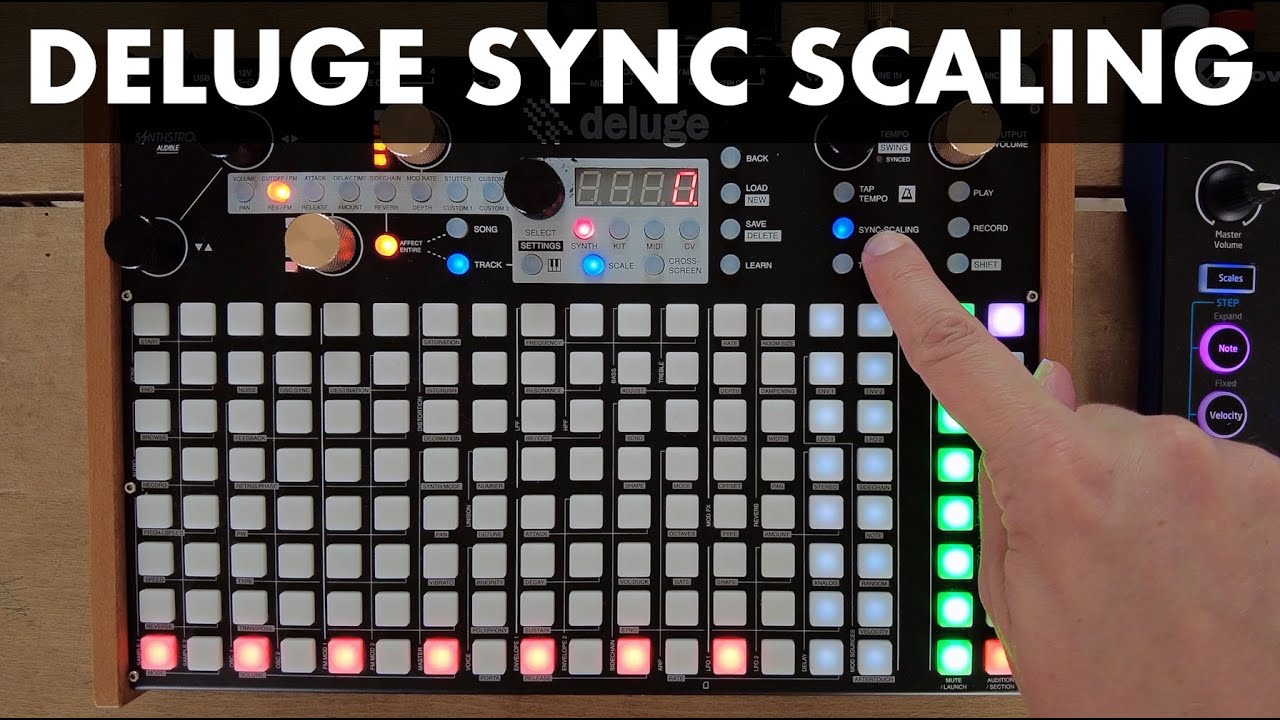 Synthstrom Deluge - Sync Scaling