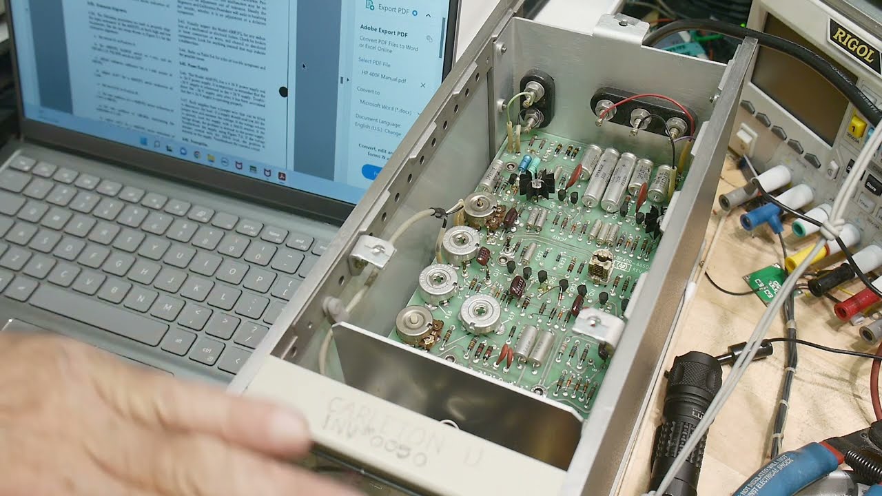 #1287 HP 400F AC Voltmeter (part 3 of 3)
