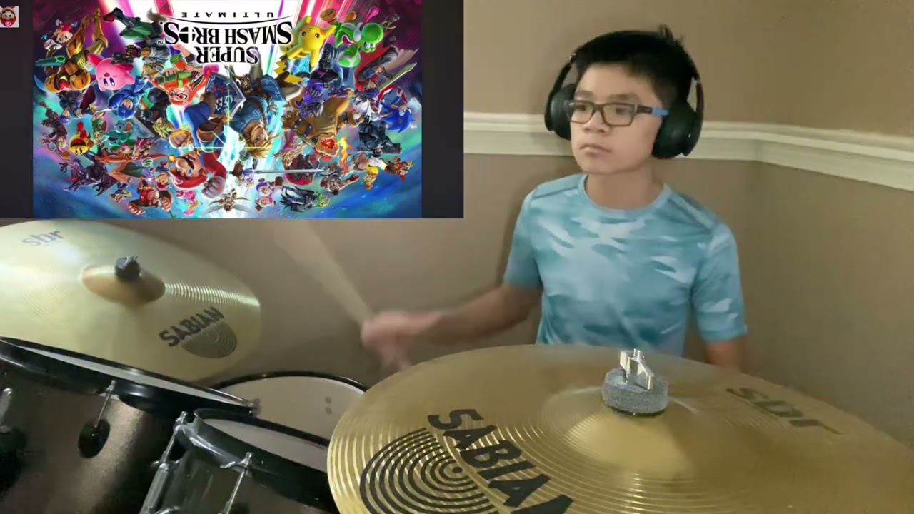 DRUM COVER: Super Smash bros Ultimate Theme