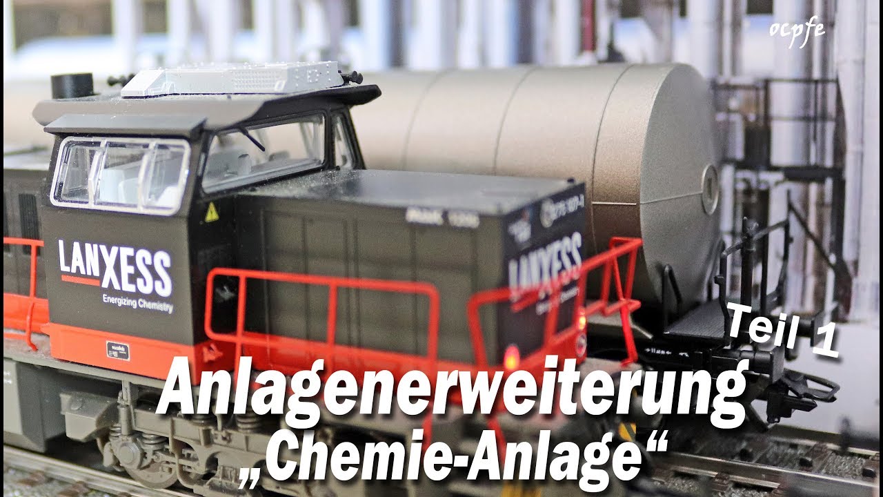 Chemieanlage in H0 ( Anlagenerweiterung Teil 1)