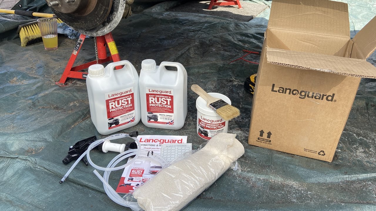 Lanoguard Underbody Rust Protection Large Injector Kit - Review #lanoguard #discovery2  #td5