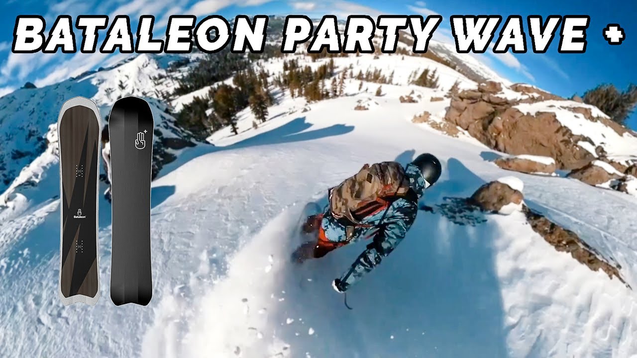 Bataleon Party Wave + Snowboard Review