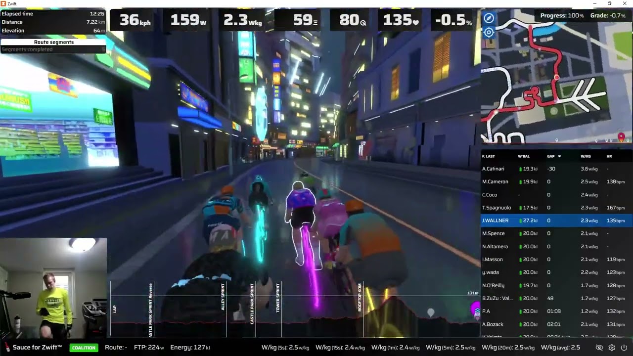 2024-May-17: Zwift - Pacer Group Ride: Neokyo All-Nighter in Makuri Islands with Coco