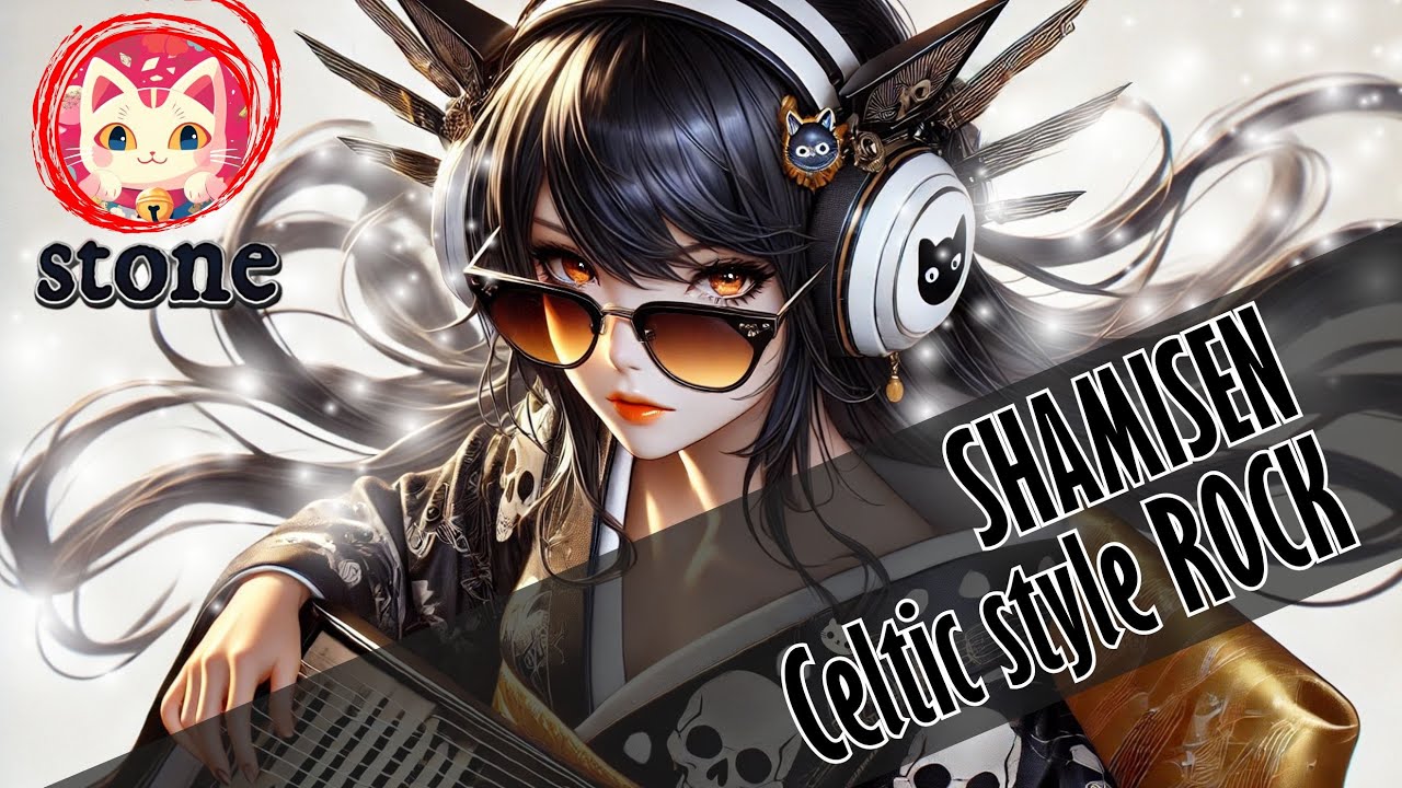 Celtic SHAMISEN Fantasy Rock🍀Magical Fusion of Japanese & Celtic Melodies for Focus & Relaxation🎧✨