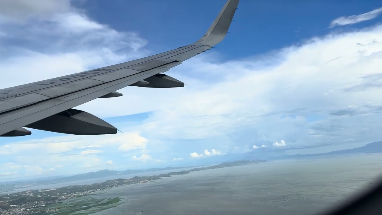 Airplane ASMR - Real Flight - Airbus 321  RP-C9905 RPLL-RKSI Take off