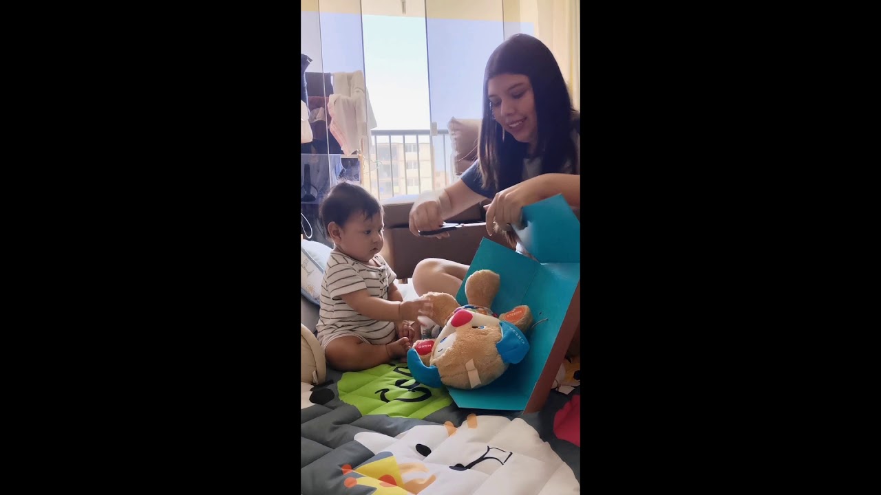 umboxing  FISHER PRICE  Perrito Ríe y Aprende