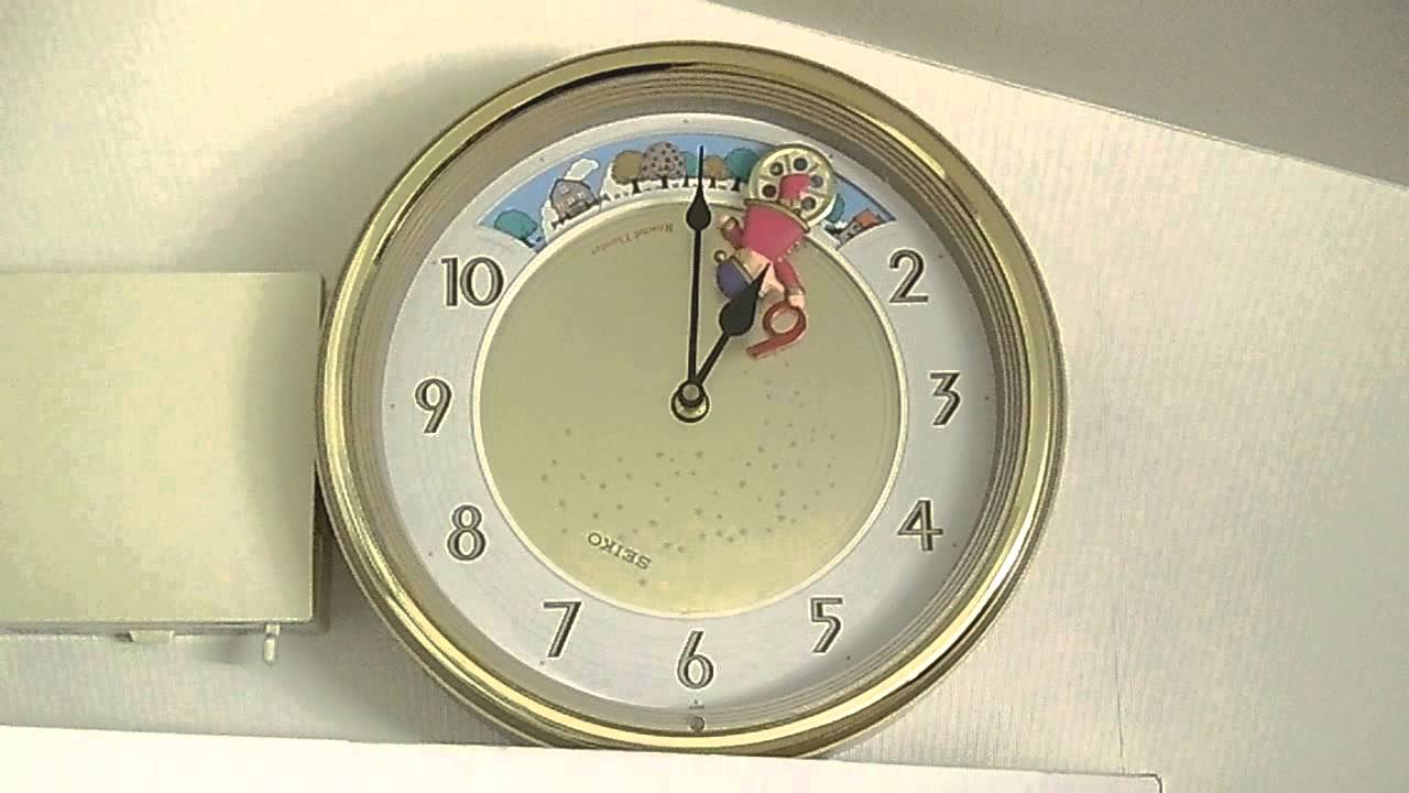 SEIKO ラウンドシアター RE513G からくり時計