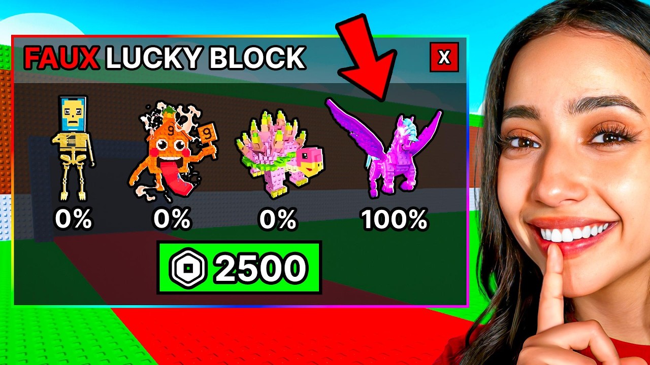 J'ai Trich&eacute; dans un DUEL de PACK OPENING de Lucky Block !