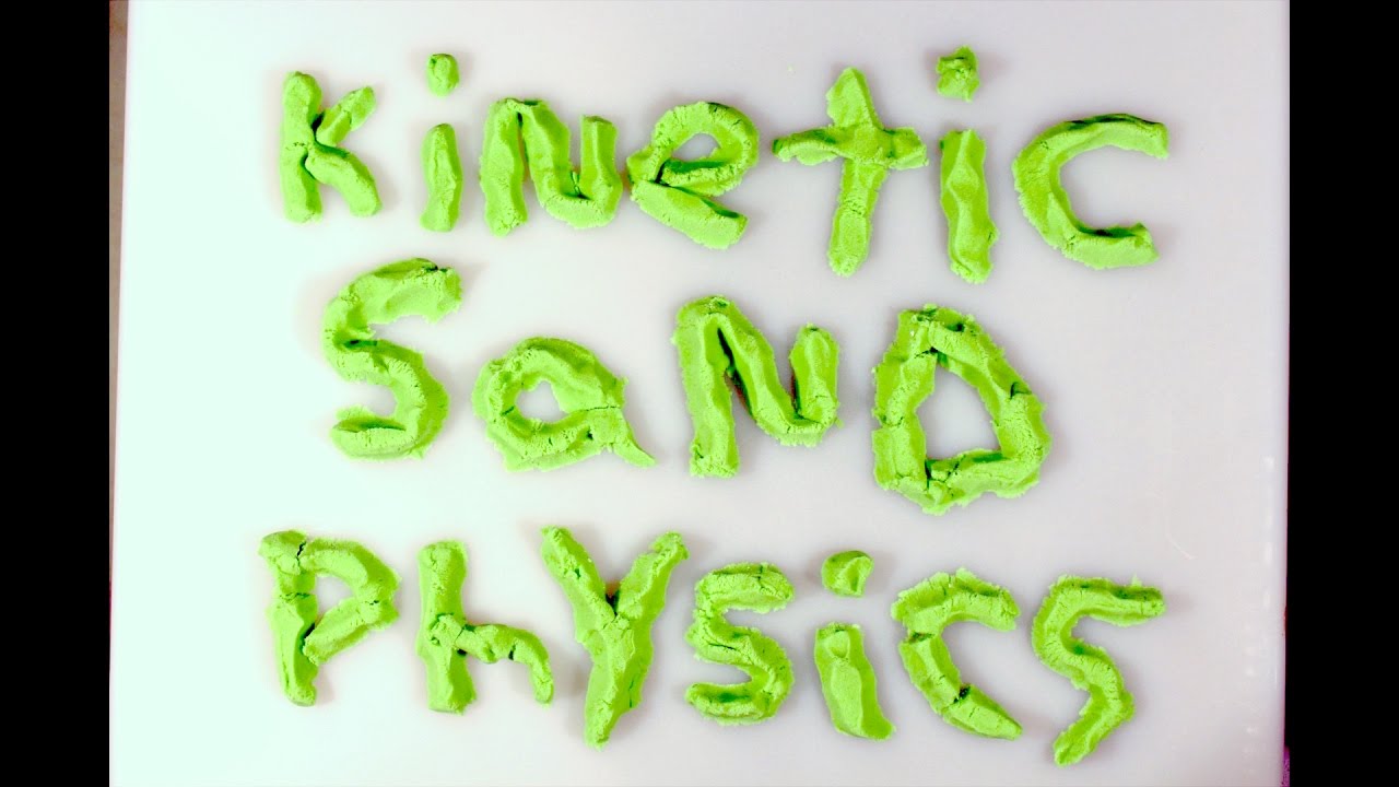 How Does Kinetic Sand Work?