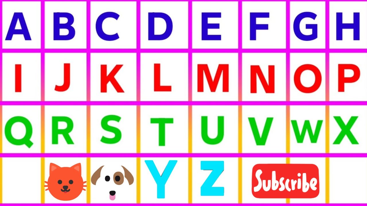 💥 A to Z Alphabet for Kids | ABCD Learning Video | Kids Phonics | learn English alphabets from A Z