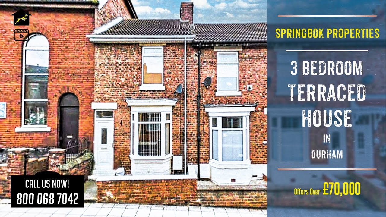 Property For Sale in Durham | Byerley Road, Shildon | Springbok Properties