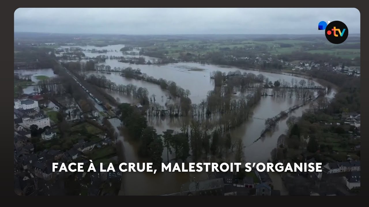 Inondation : Face à la crue Malestroit s'organise