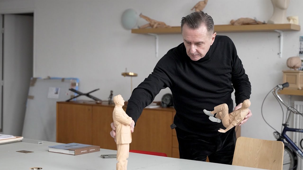 Studio visit with Philippe Ramette