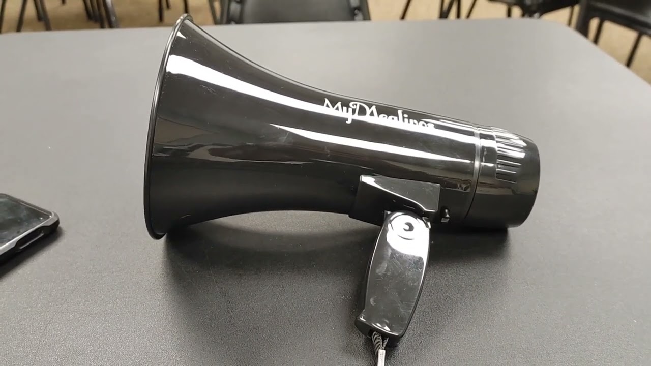 LOUD SPEAKER FOR SECURITY OFFICERS