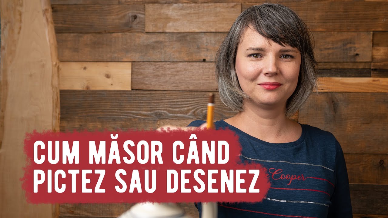 Cum măsor când pictez sau desenez