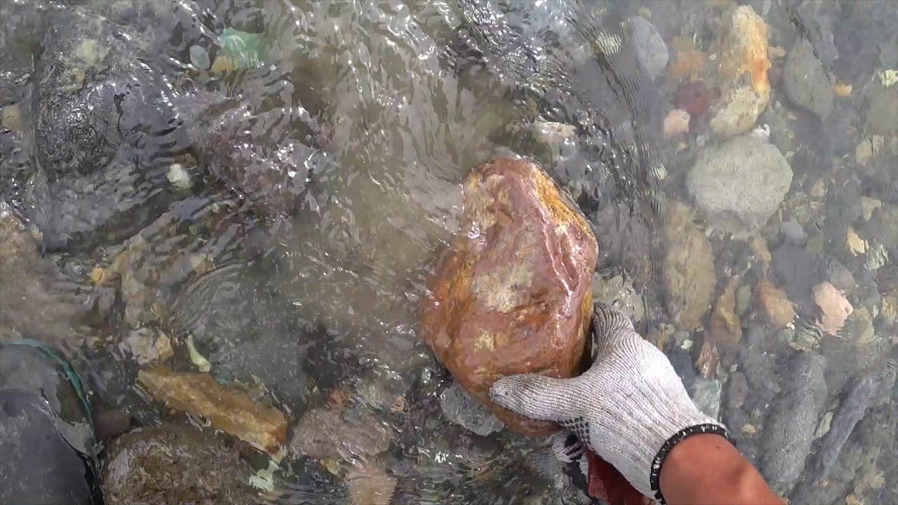 鉱物瑪瑙採集８