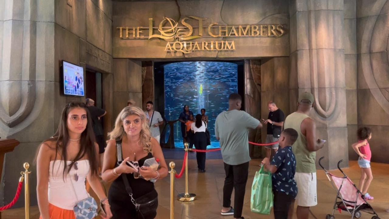 BREAKFAST AT ATLANTIS FOLLOWED BY TOUR OF - THE LOST CHAMBERS