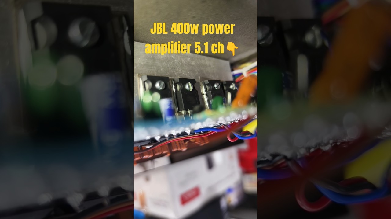 #jbl #400w #power #amplifier #working #time #unboxing