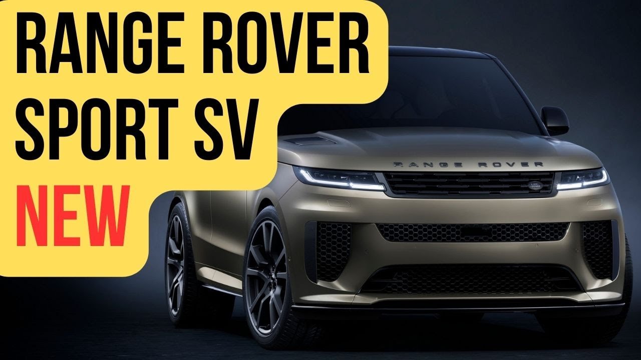 Range Rover Sport SV Trumps Its Bigger Brother With 635 PS And 6D Dynamics Air Suspension | News