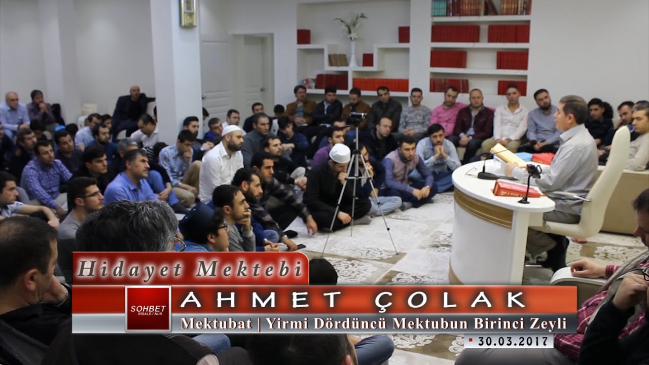 Ahmet Çolak - Mektubat - Yirmi Dördüncü Mektup - Yirmi Dördüncü Mektubun Birinci Zeyli