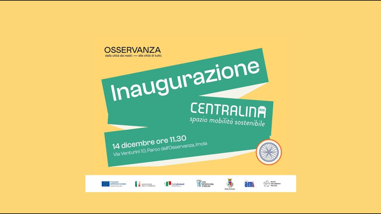 Inaugurazione della Centralina all'Osservanza Imola