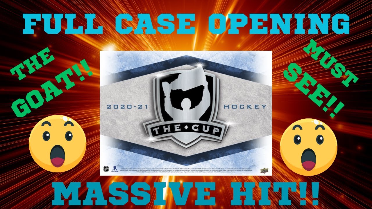 ***Massive Hit*** 2020-21 Upper Deck Master Case The Cup