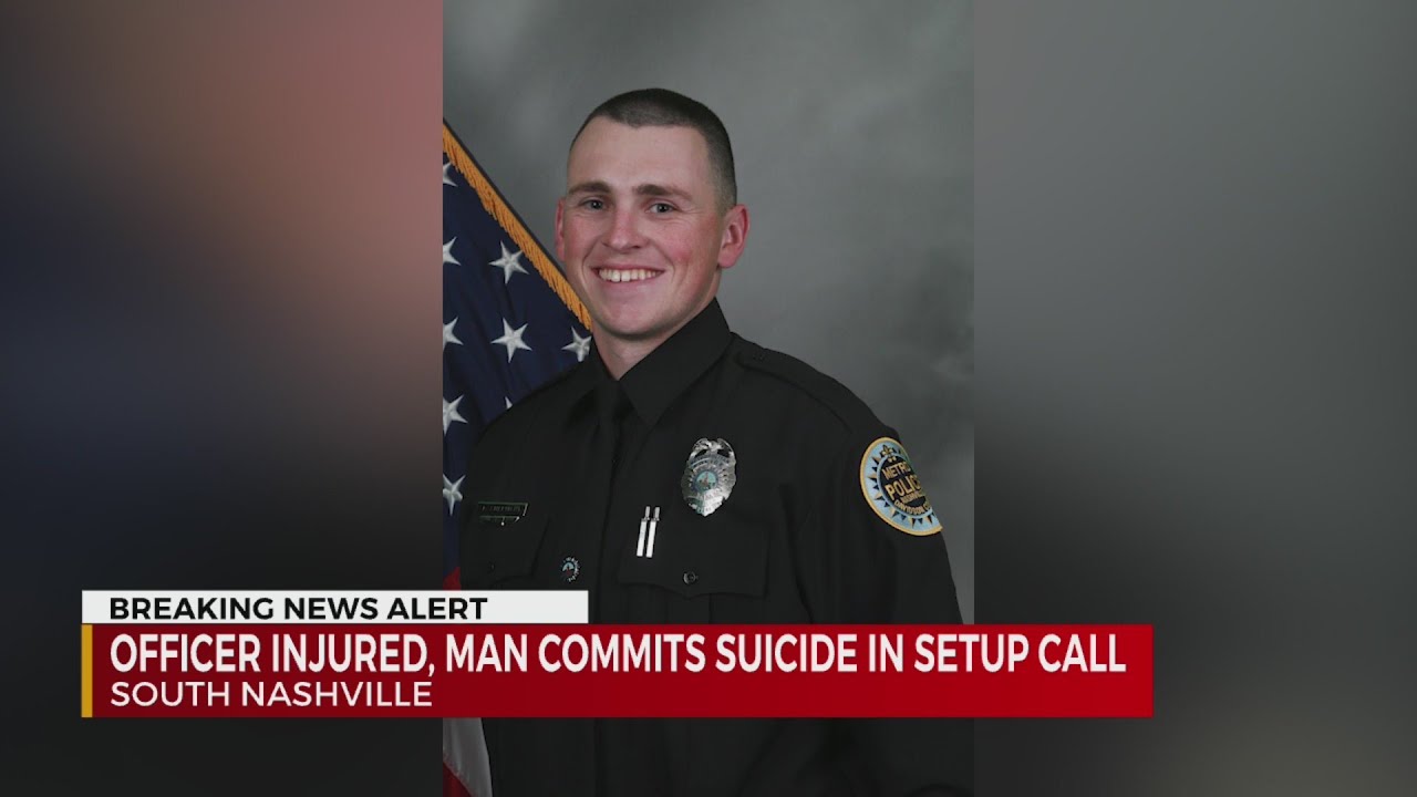 Officer injured, man commits suicide in setup call