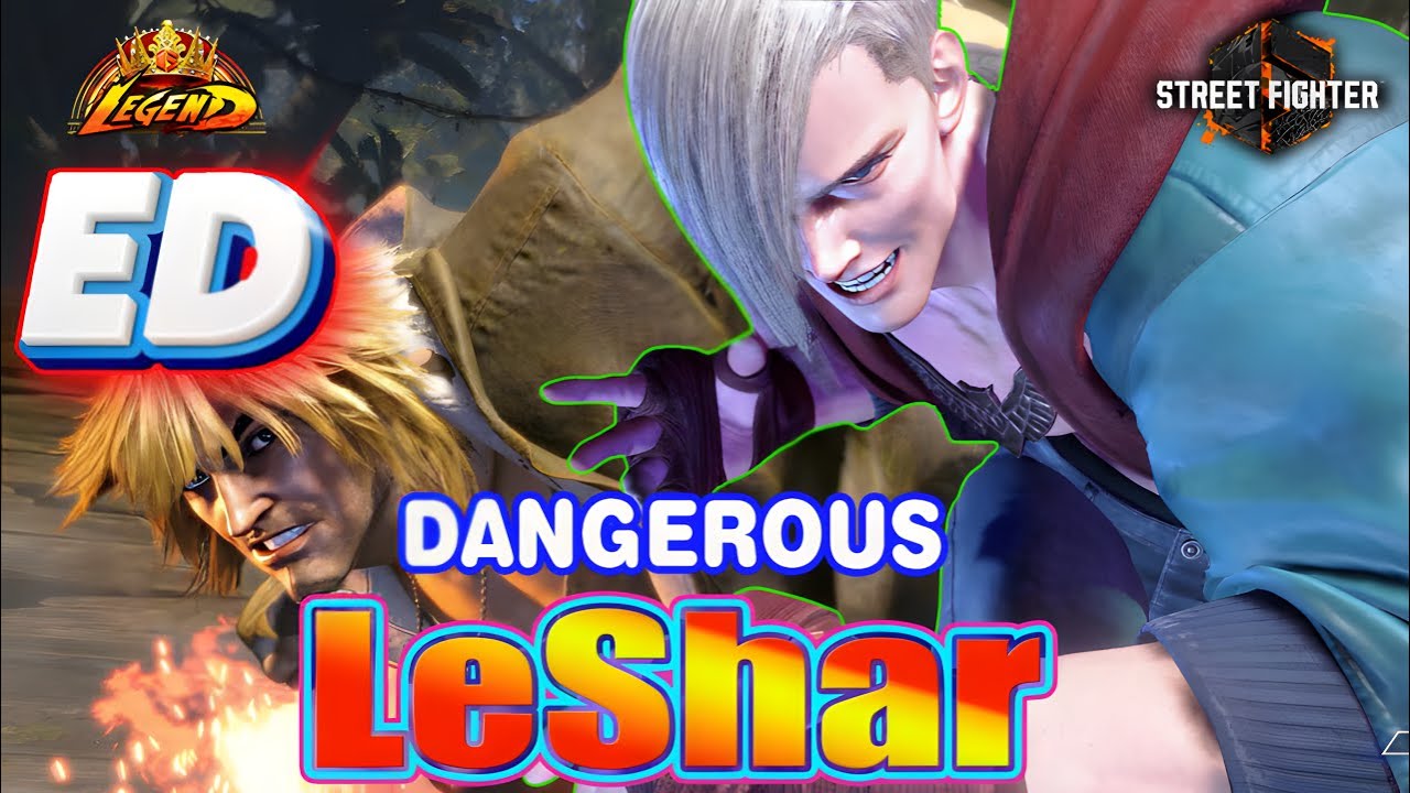 SF6 🔥 LeShar No.1 Ranked  ED  Vs  Armperor (KEN) 🔥SF6 DLC High Level Replays