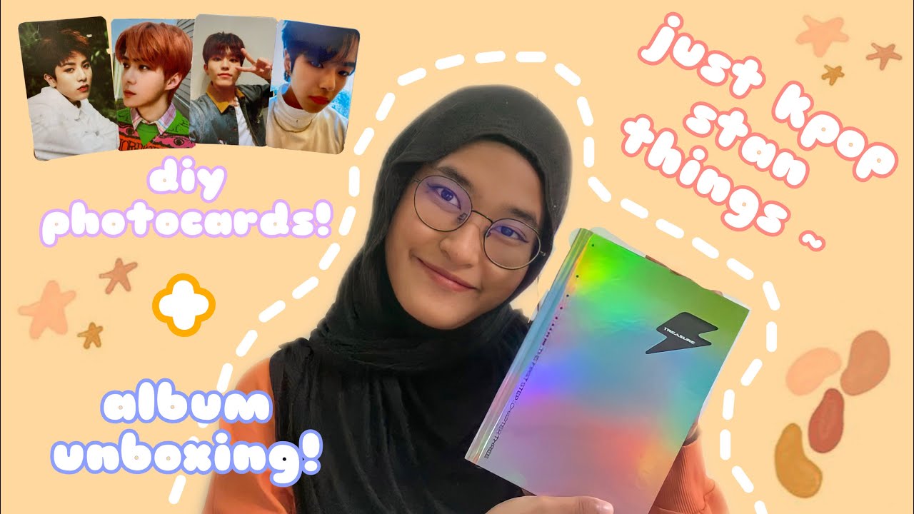 make diy photocards + album unboxing 💎 + organise photocards with me!