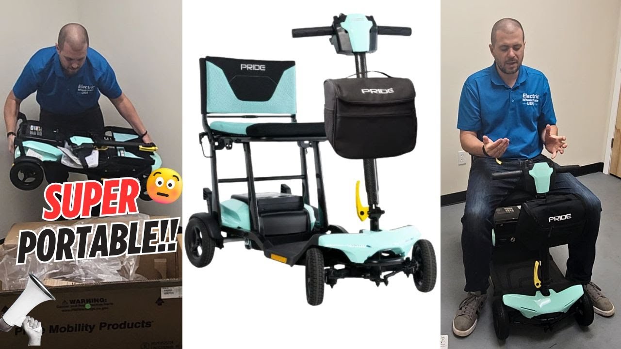 🚀 UNBOXING Pride Mobility Go-Go SUPER Portable | Compact & Convenient 4-Wheel Mobility Scooter 💫