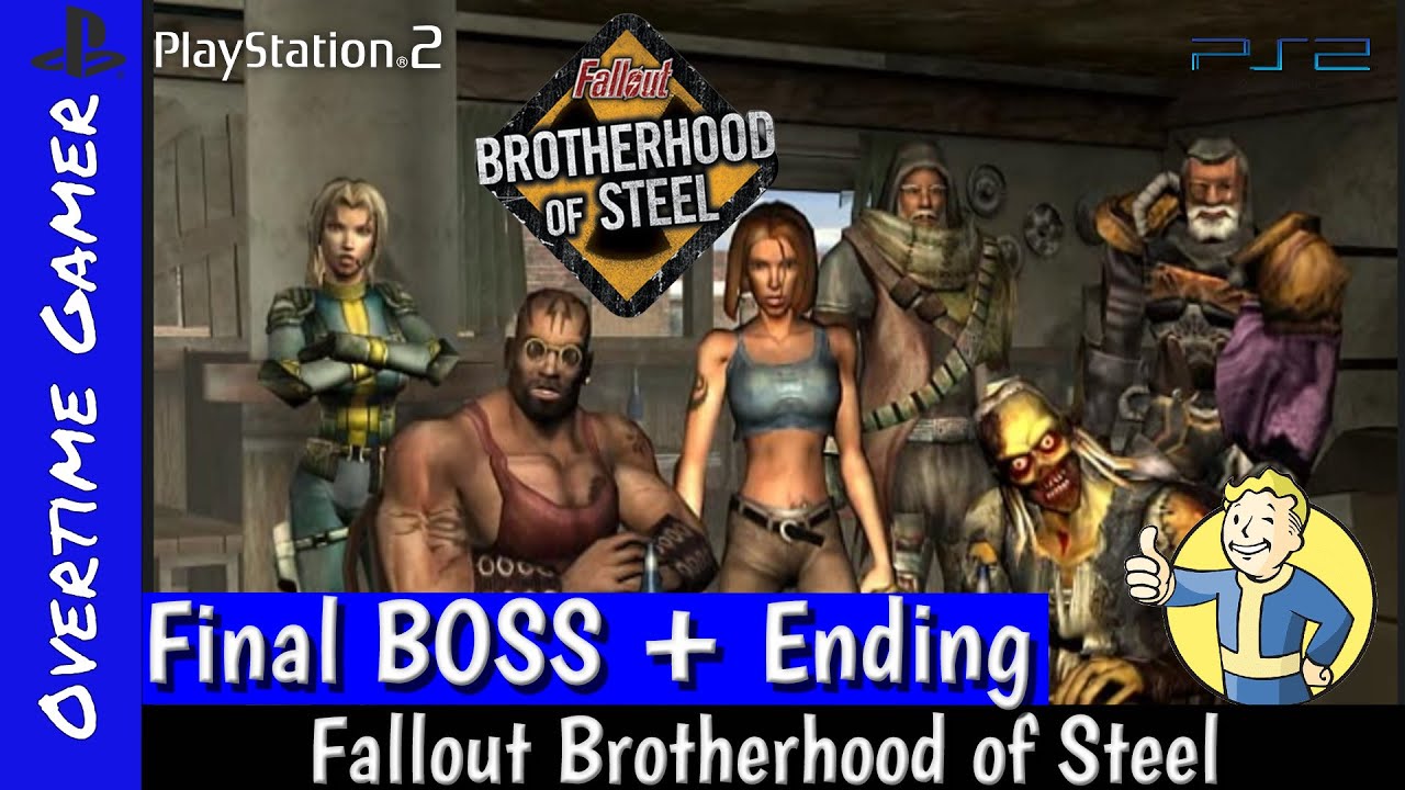 Fallout Brotherhood of Steel Final Boss + Ending