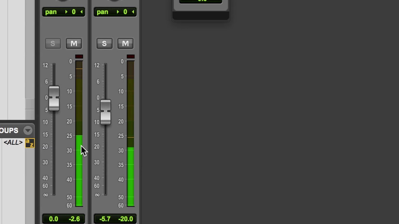 Pro Tools Peak & RMS Meters Explained