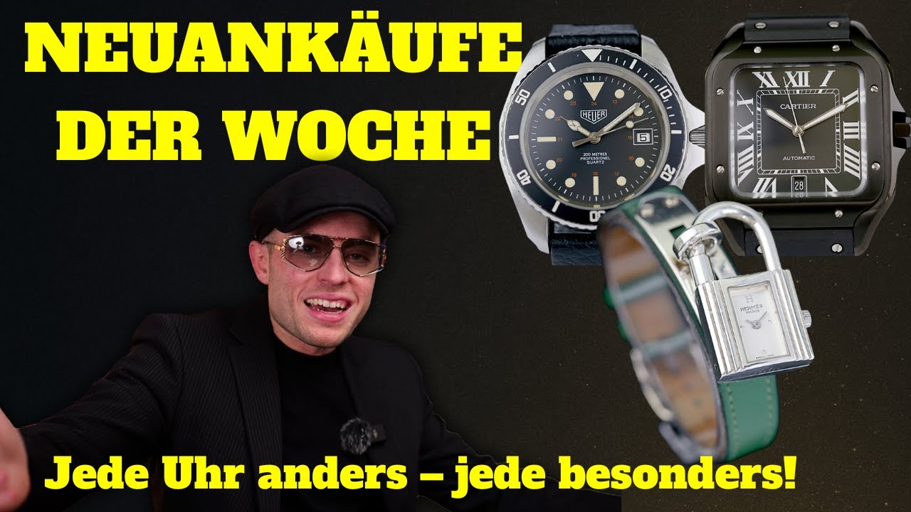 Rarität von Heuer, Vintage Omegas & Exoten! Was für eine Woche! ⌚