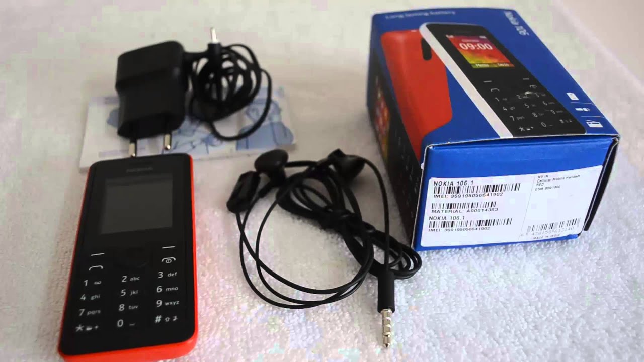 Обзор Nokia 106
