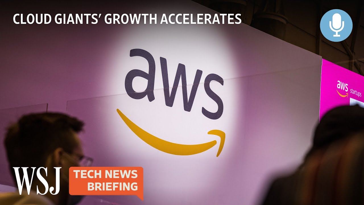 Как облачные гиганты Amazon, Google и Microsoft стали ещё больше | Краткий обзор WSJ Tech News