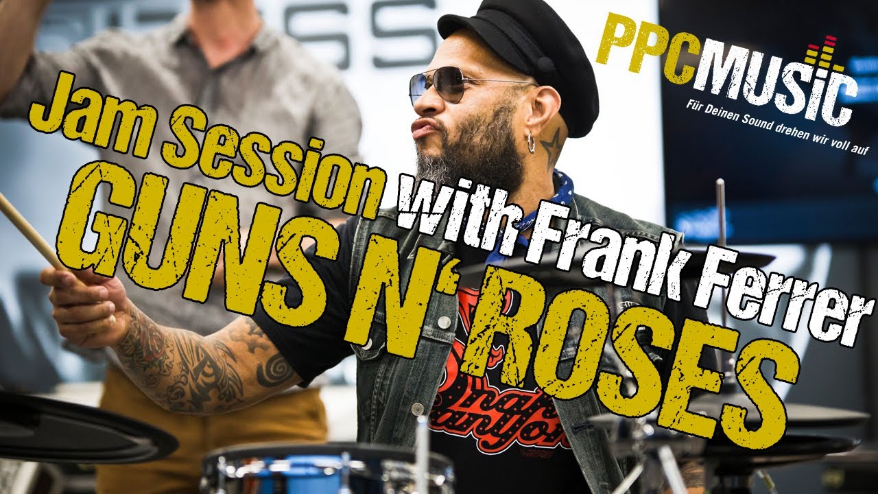 Guns N' Roses feat PPC Music Hannover // Frank Ferrer play Drums at Roland Show Truck
