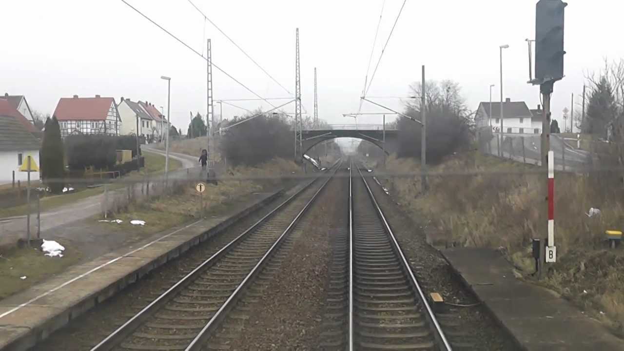 Führerstandsmitfahrt Leinefelde - Nordhausen