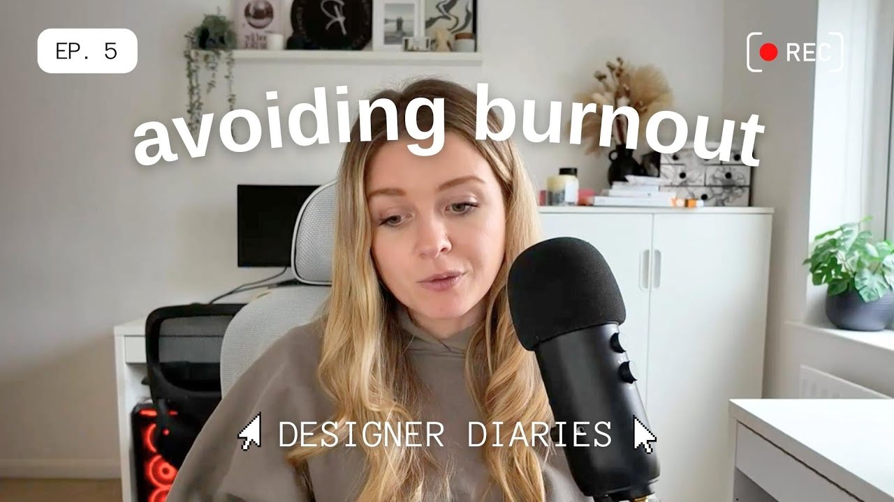 How to avoid burnout in your web design business | Ep.5 Designer Diaries