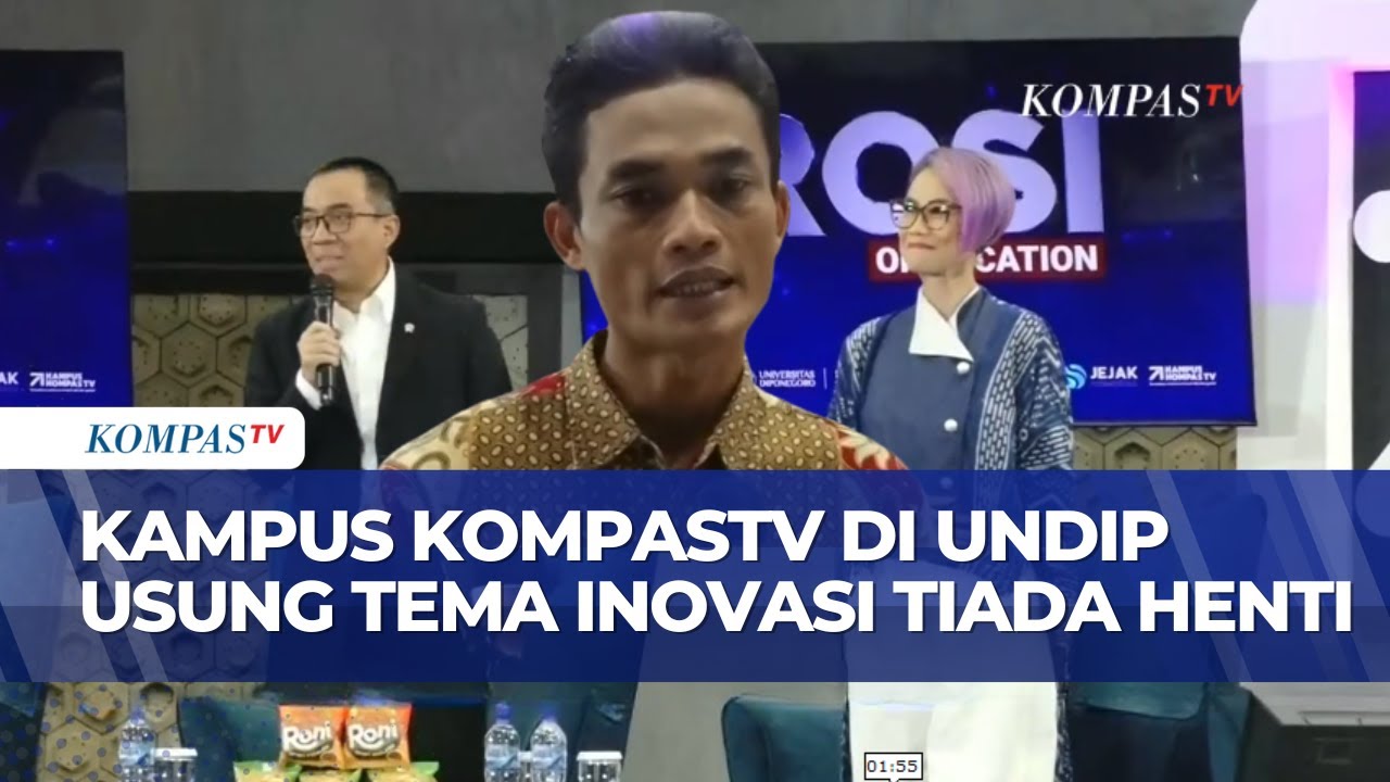 Usung Tema Inovasi Tiada Henti, Program Kampus KompasTV Hadir di Undip Semarang | SAPA PAGI