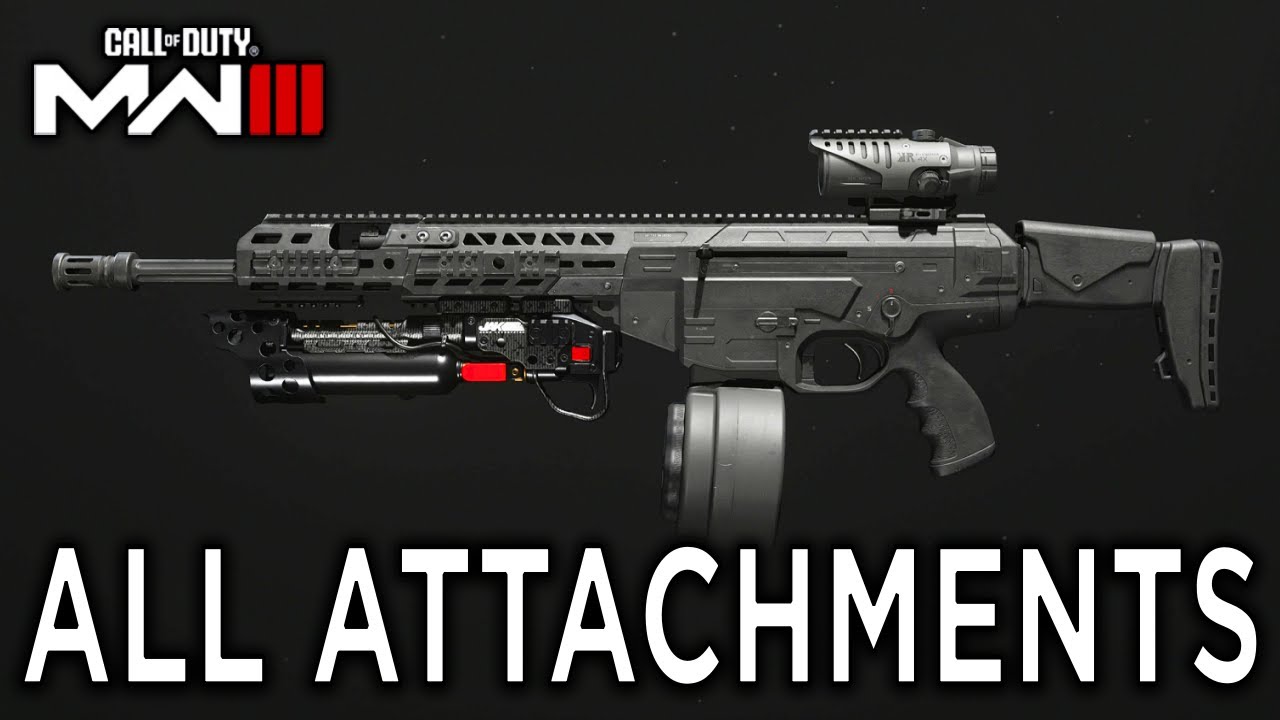 All Attachments of the ARX-200 (SOA Subverter) in Modern Warfare 3 & Warzone