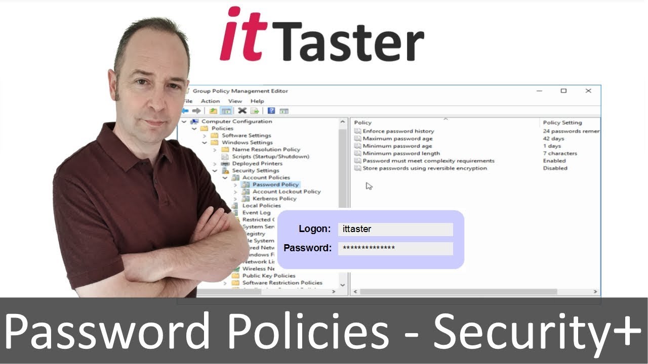 Password Policies - Account Policy Enforcement