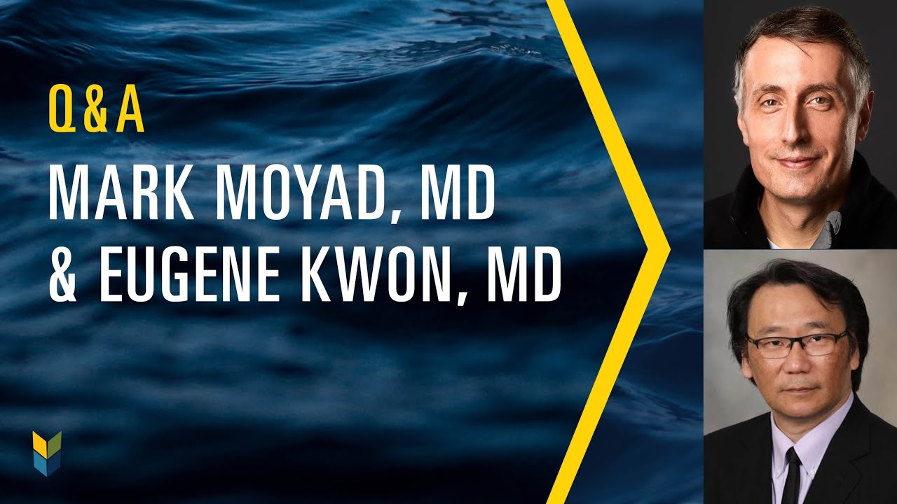 Treatment, Imaging, & More | Q+A with Eugene Kwon, MD & Mark Moyad, MD | 2021 PCRI Conference