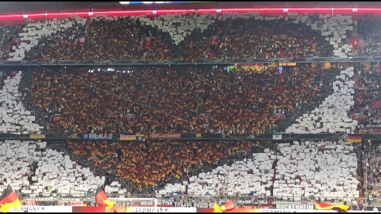 Germany vs France National Anthems - Allianz Arena - Nation League - September 2018