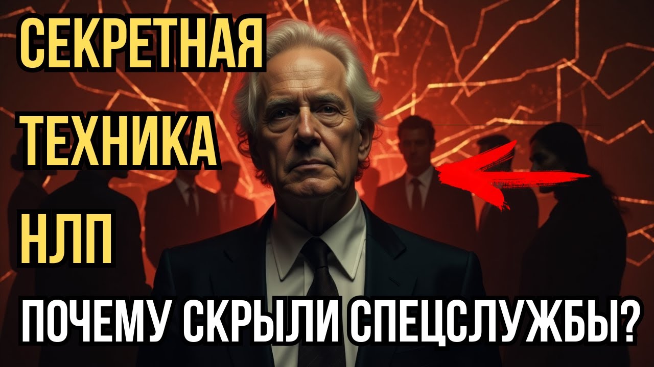 🤫 НЛП Запрещенные техники, зачем их скрывают! Читай мысли и влияй! Как это работает?