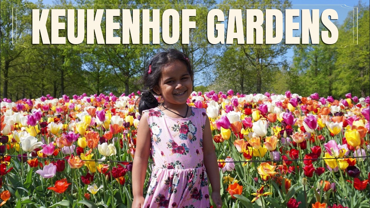 Keukenhof Netherlands — We Walked Through 7 Million Tulips 🌷 | Family Travel