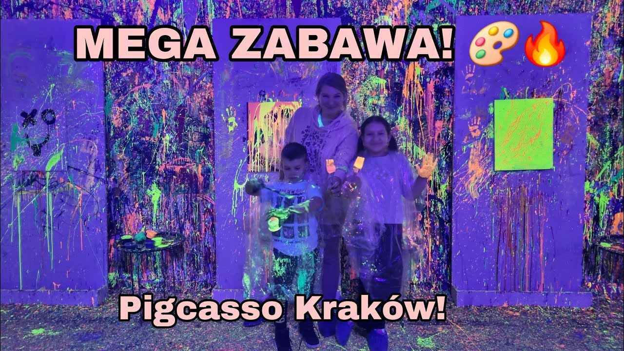Pigcasso Kraków – Najbardziej CHLAPANA zabawa z dzieciakami! 🎨🤣