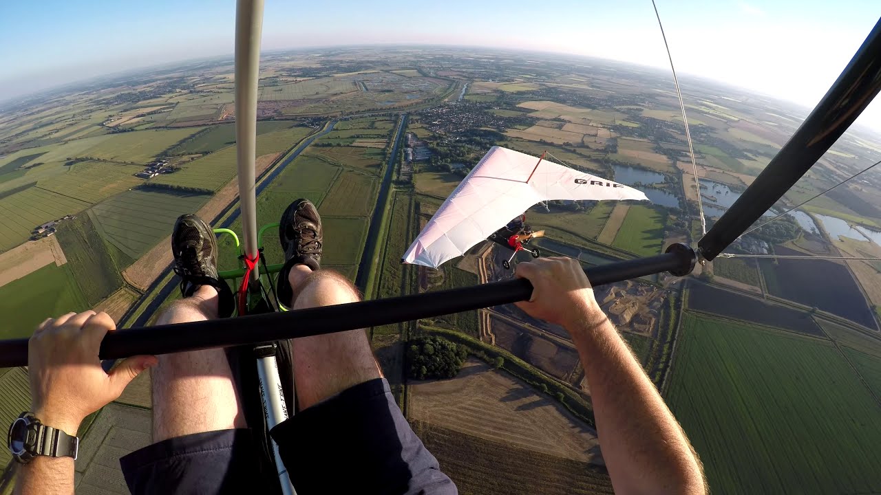 Summer flight on the Snake sub-70 flexwing microlight