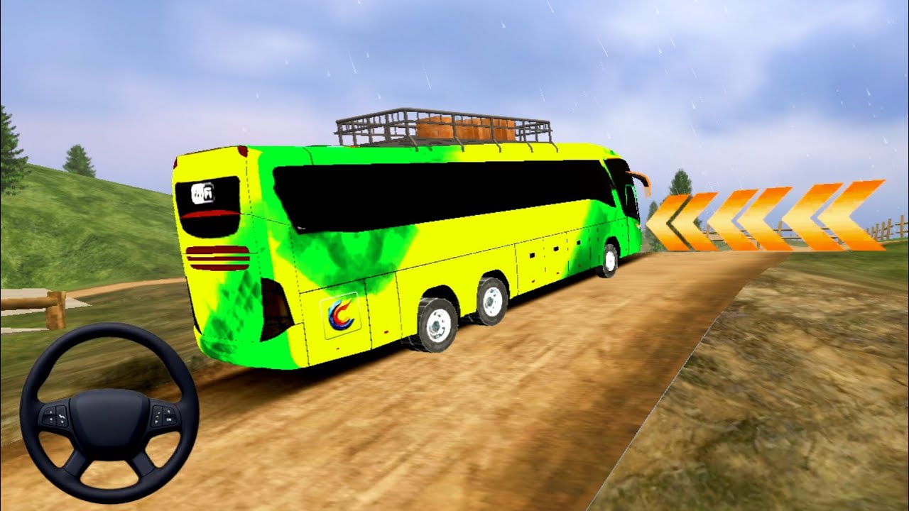 Coach Bus SIMULATOR Indian 🤨 Off Road Driving Bus Game Simulator 2026 Gameplay Videos ||